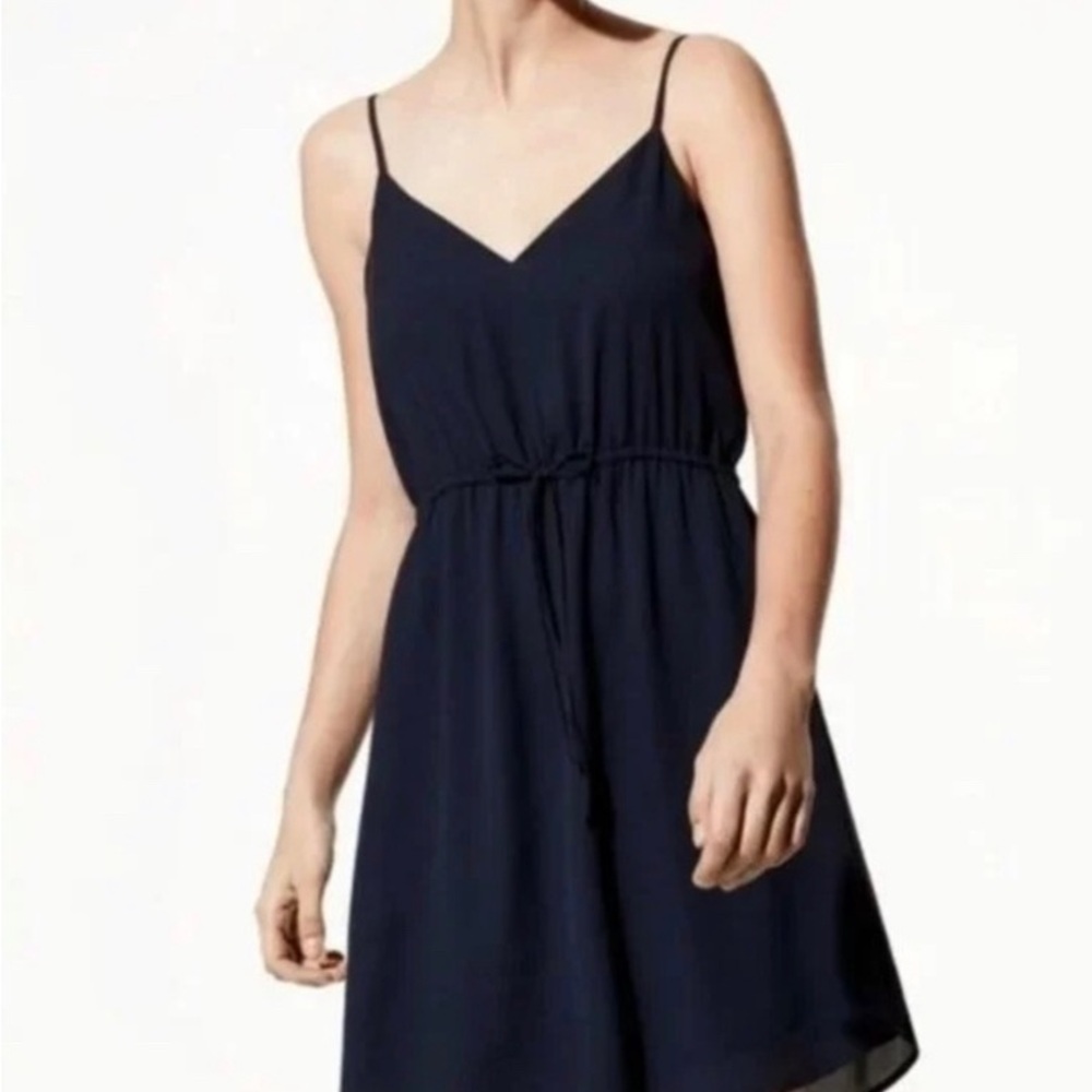 Navy Babaton Casimir Dress